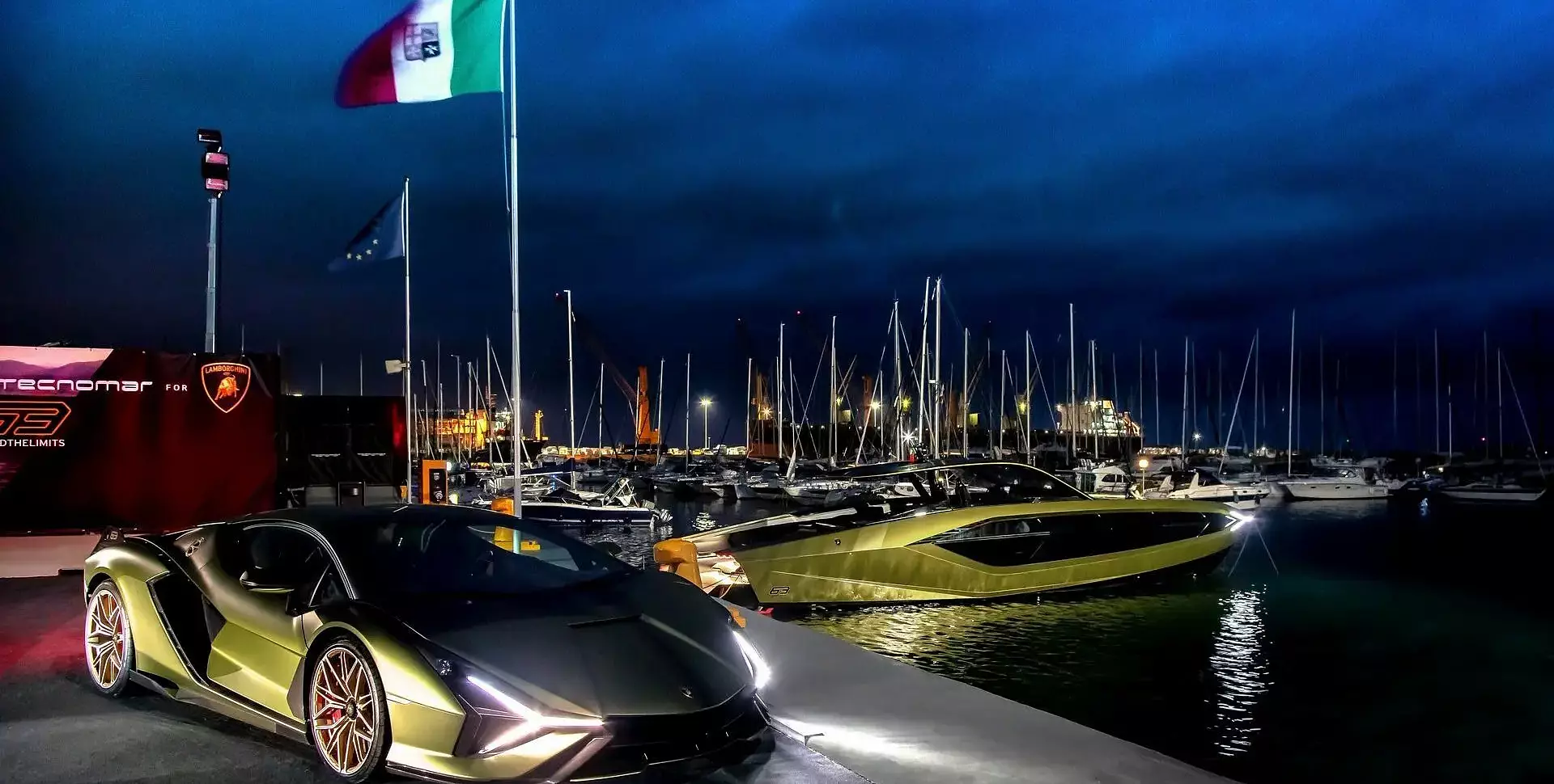 Tecnomar for Lamborghini 63 yacht